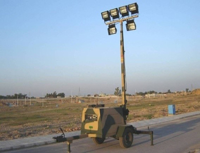 Flood Light For Rapid Runway Repair Equipment